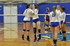 Volleyball vs Emerson  Wheaton College Women's Volleyball vs Emerson College. - Photo by Keith Nordstrom : Wheaton, Volleyball, VB2019